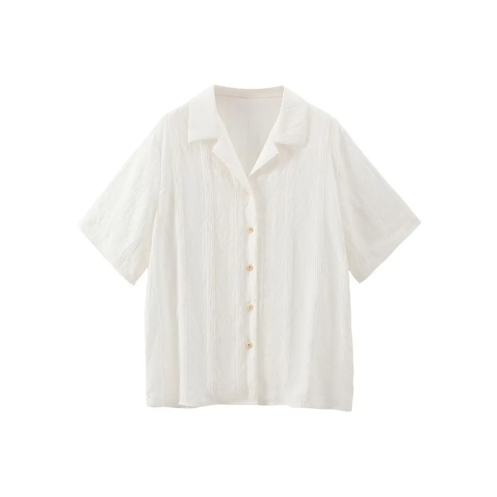 MUCCHIC Белые Женские Рубашки