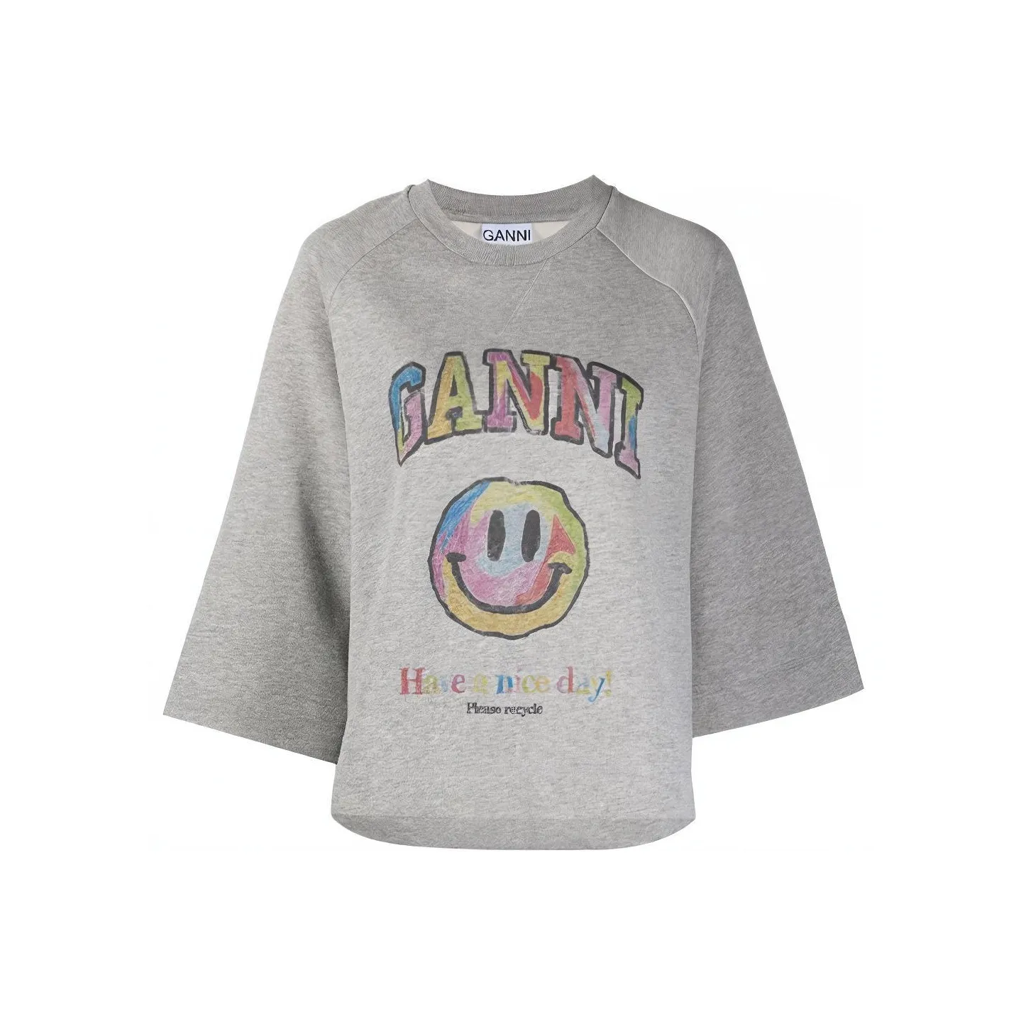 GANNI Серый Женские Свитшоты