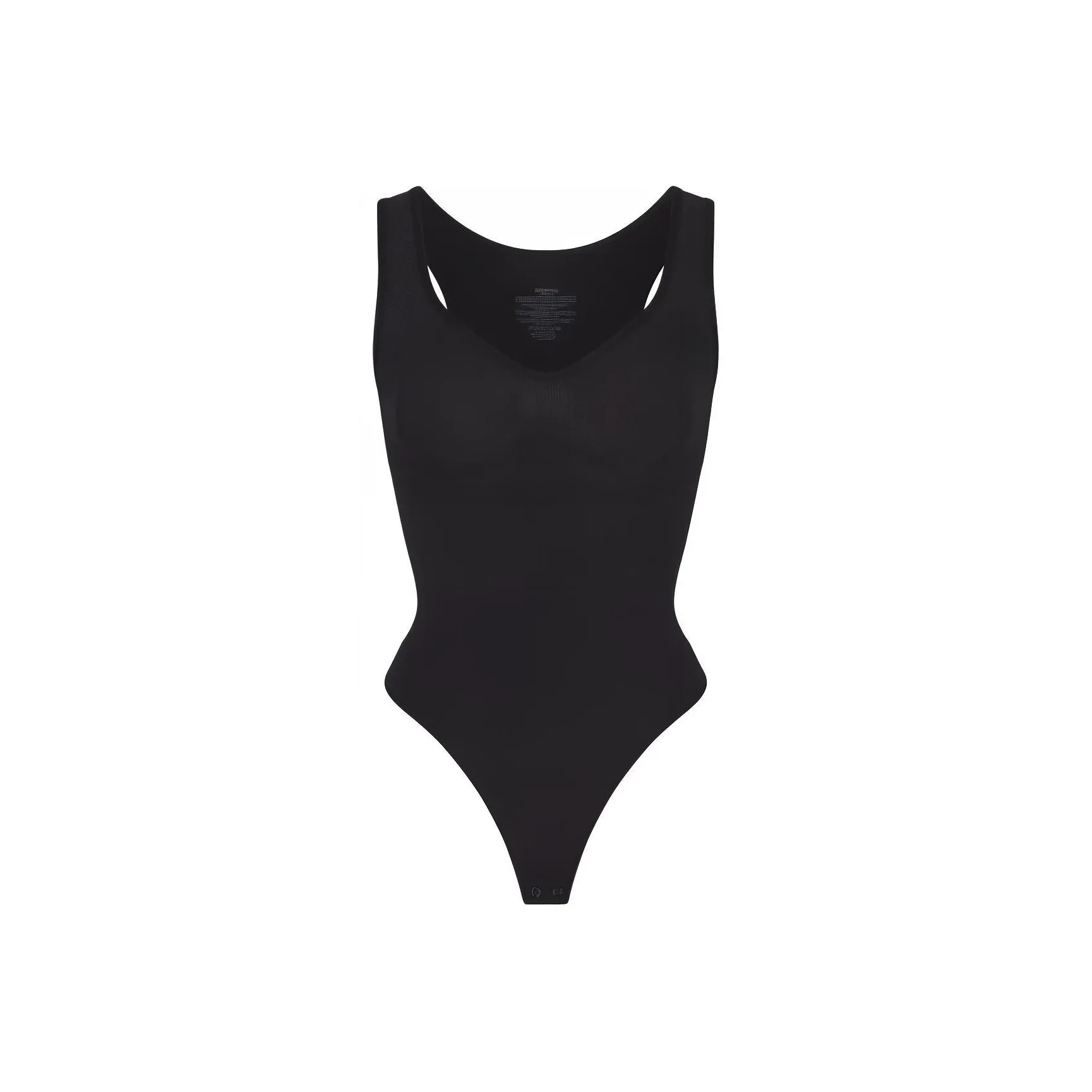 SKIMS Бесшовный Sculpt Scoop Шея Стринг Комбинезон BODYSUIT Женские