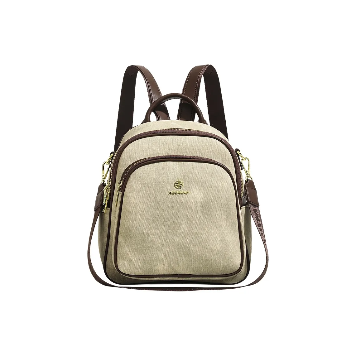 TTaG．baG Microfiber Synthetic Leather Backpack Women's Green ТТaG．baG Микрофибра Синтетическая Кожа Рюкзак Женский Зеленый