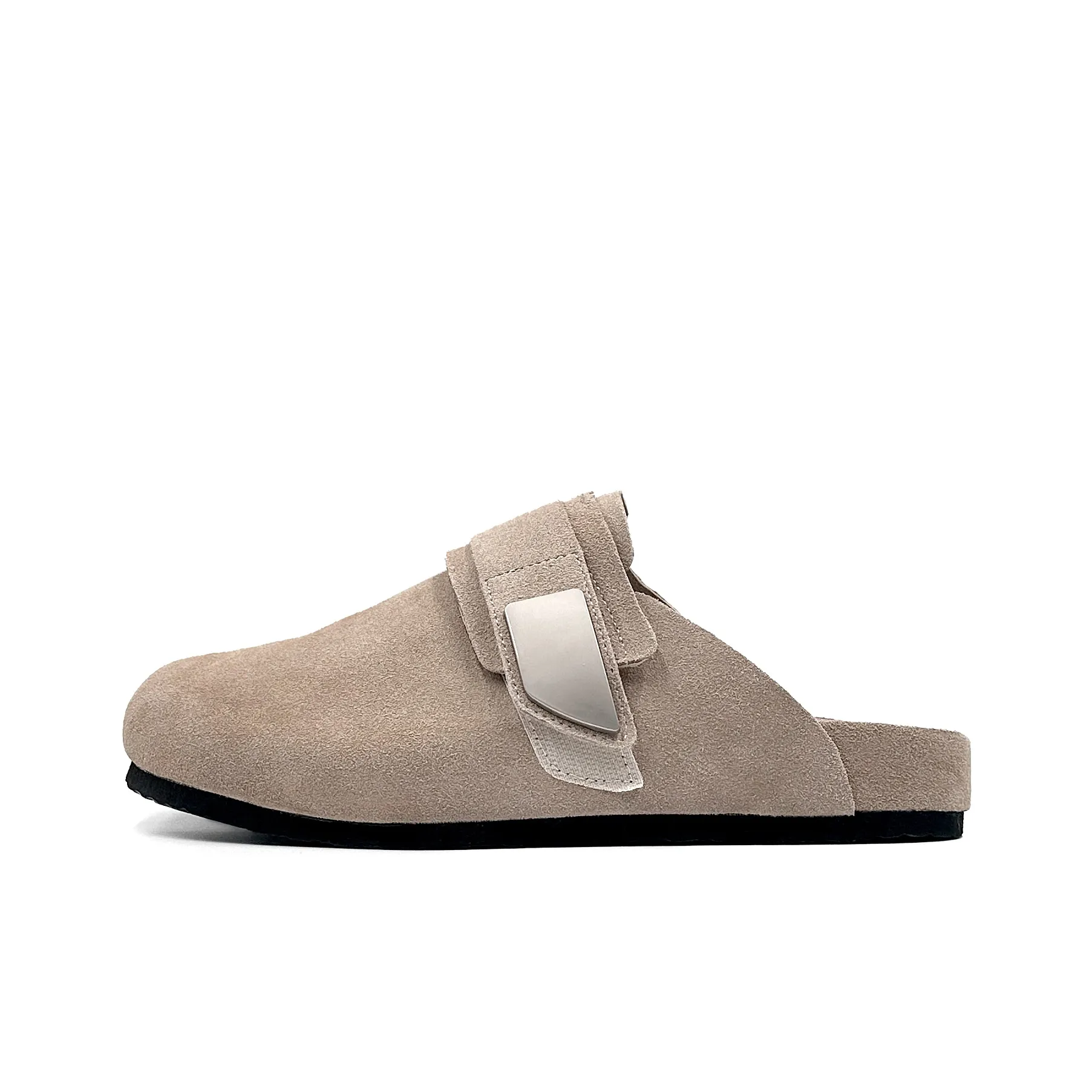 Hong Kong Meng Тихие Домашние тапочки устойчивые к истиранию мужские бежевые