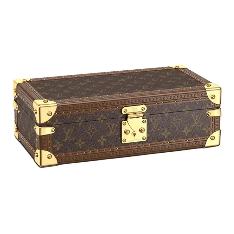 LOUIS VUITTON Case 8 Watch Monogram Canvas Brown