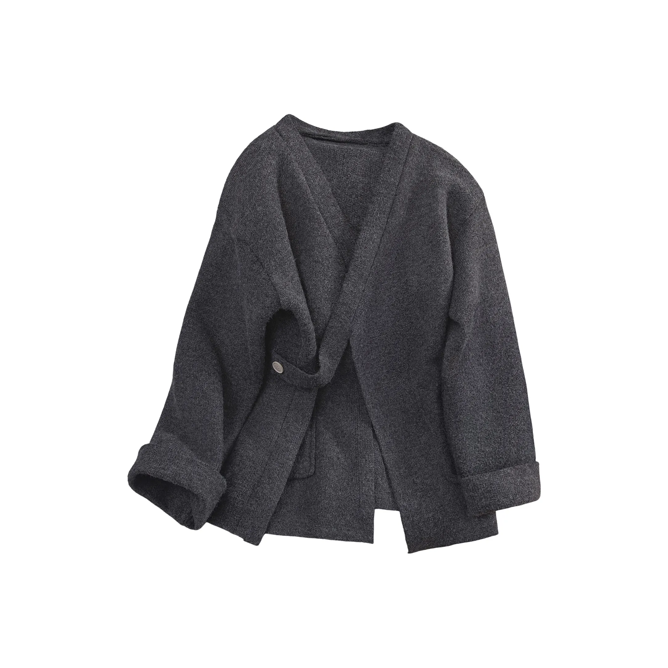 SIBAISHE Черный Серый Цвет Женский Свитер