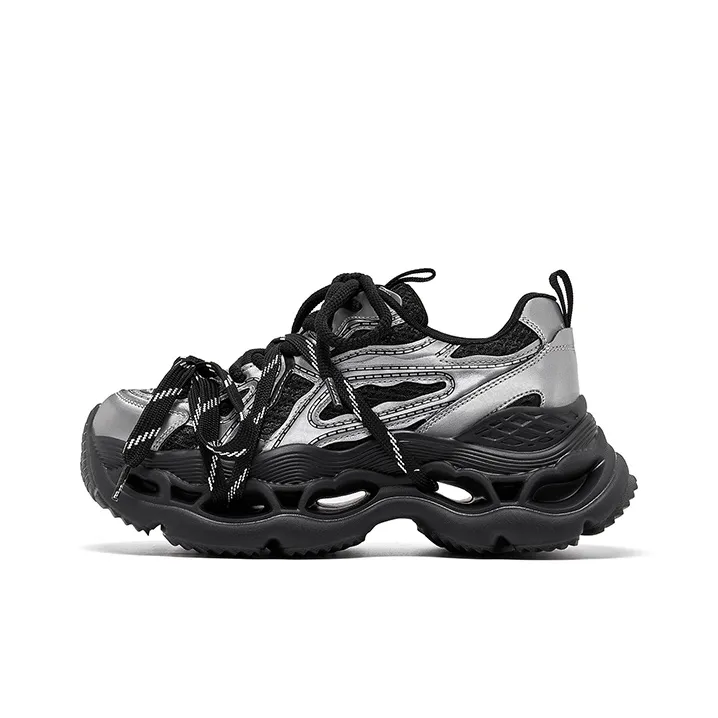 Acupuncture Износостойкий Дышащий Легкий Низкий Топ Кроссовки с Толстой Подошвой Женские