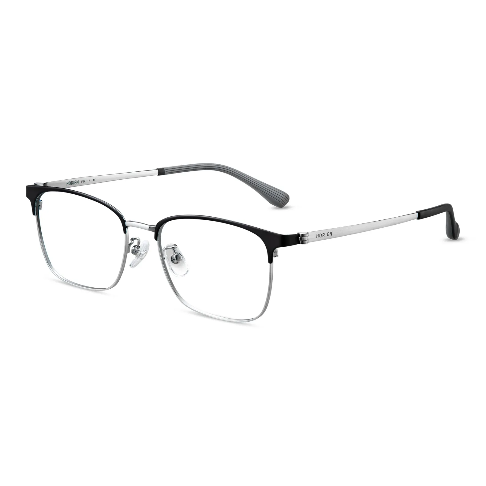 HORIEN Сплав Пластик Сталь Квадратные Оправы для очков Мужские