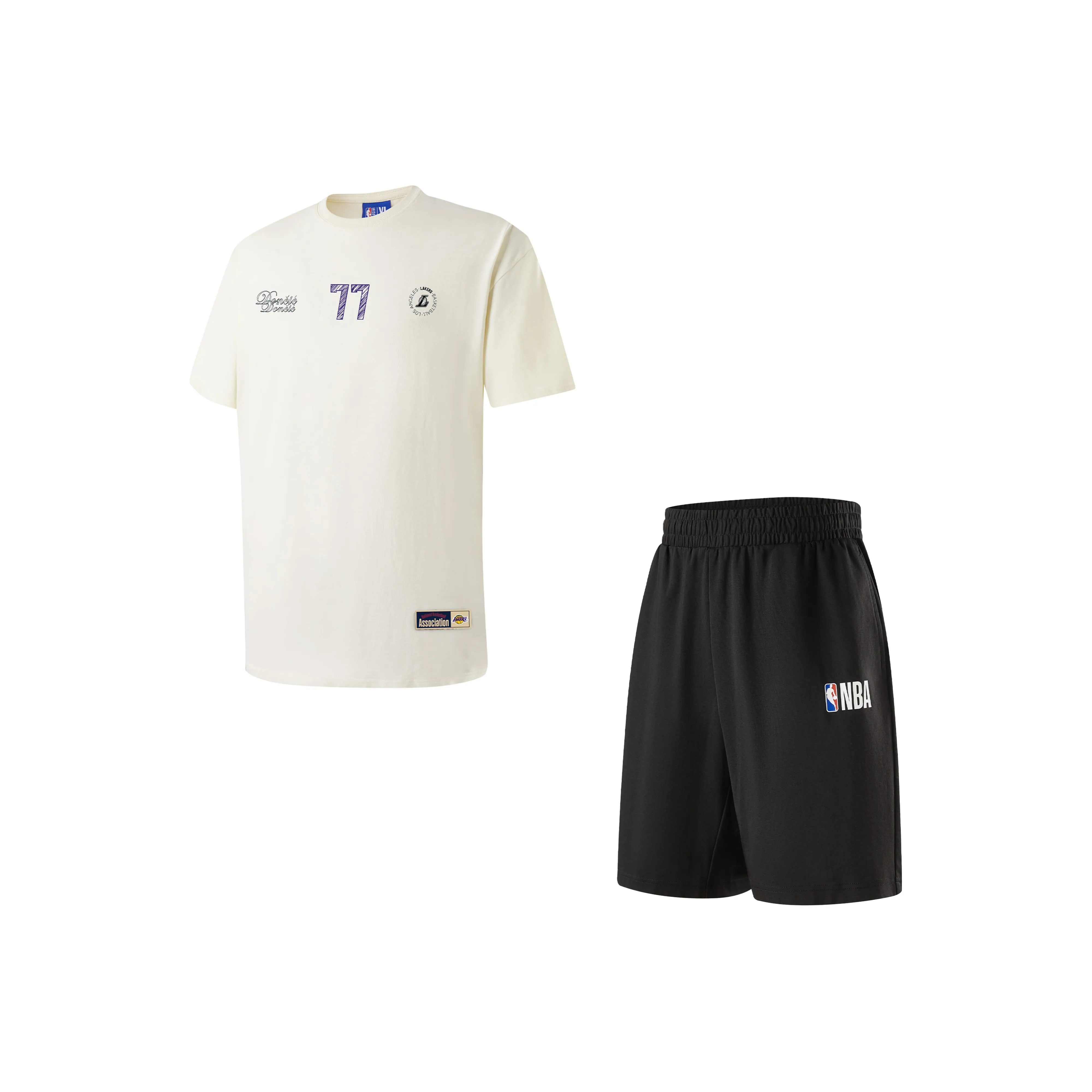 NBA Los Angeles Lakers SU25 Повседневная Спортивная Одежда Унисекс