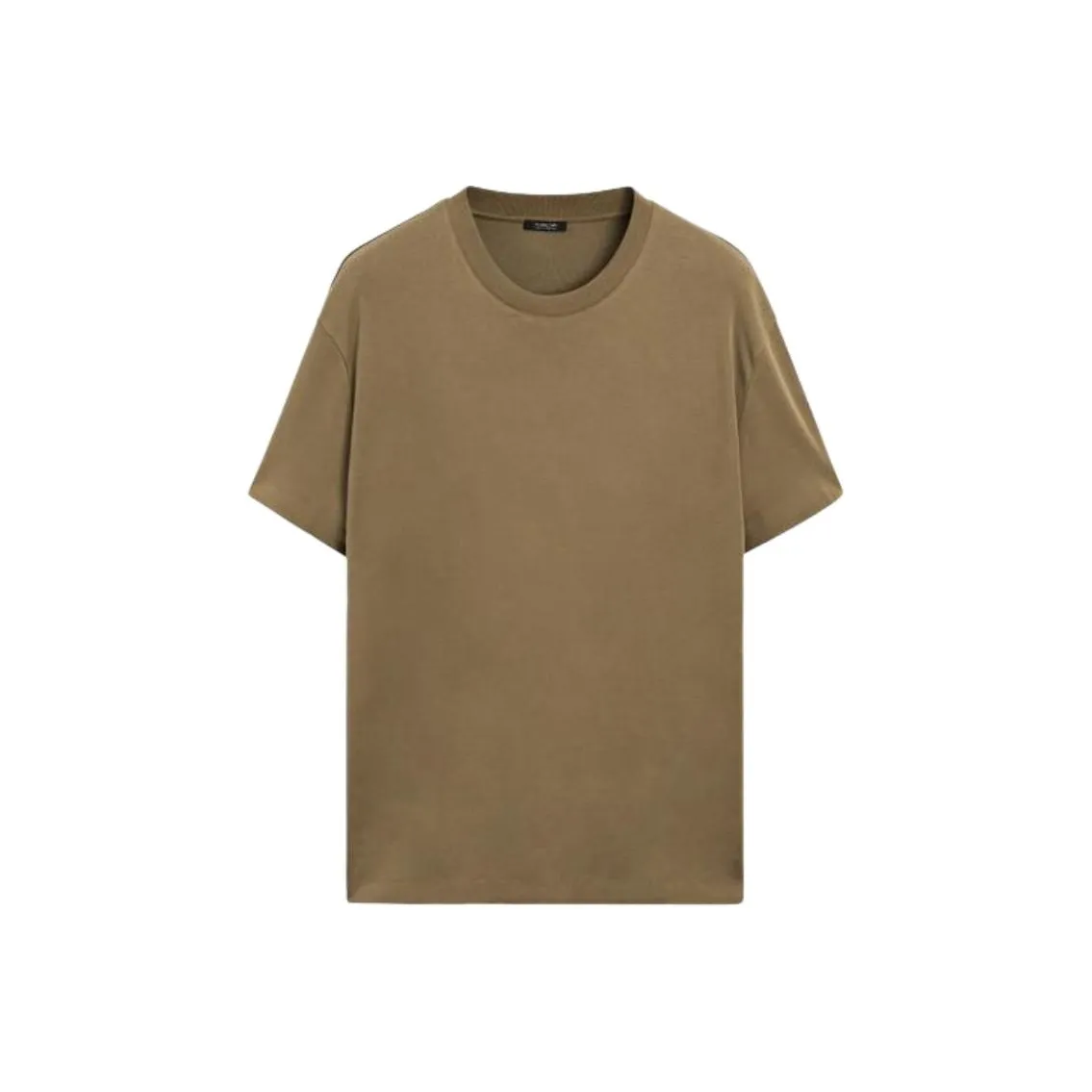 Massimo Dutti Зеленые Мужские T-рубашки