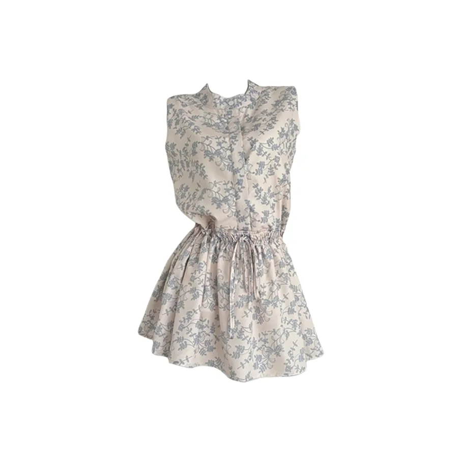 AFGGD Бежевый Женские Платья без рукавов