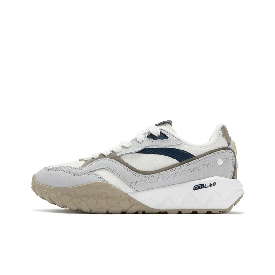 361° Устойчивые к истиранию амортизаторы Низкий топ Повседневная обувь Женская Фотонно-серый