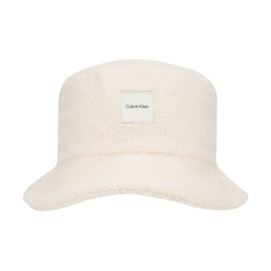 CALVIN KLEIN Полиэстер Панамы Унисекс Айвори