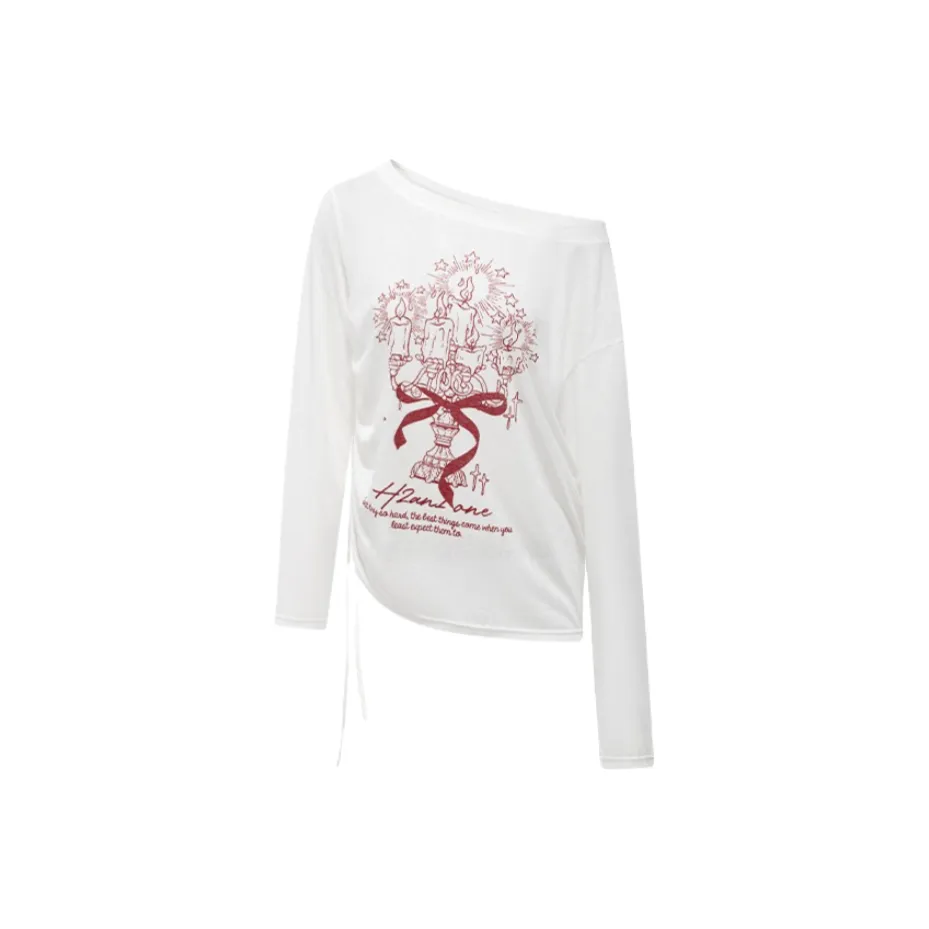 MIMOSA CHUR Граффити Асимметричная Длинная Рубашка с Длинными Рукавами для Женщин Летняя Солнцезащитная COVER UP Женская