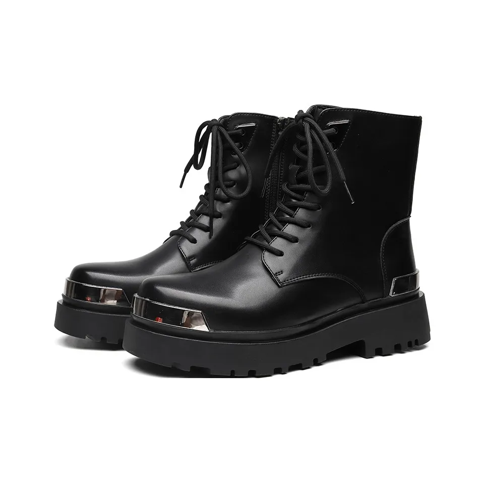 HD Short Martin Boot Мужской Черный
