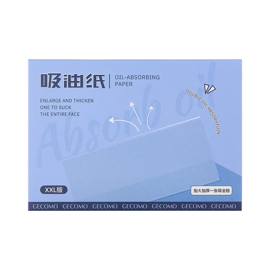 GECOMO Panorama Освежающая Бумага для Сглаживания Экстра-большая Портативная Контроль Жирности Нет TRANSFER Макияж Touch Вверх Инструмент для Красоты