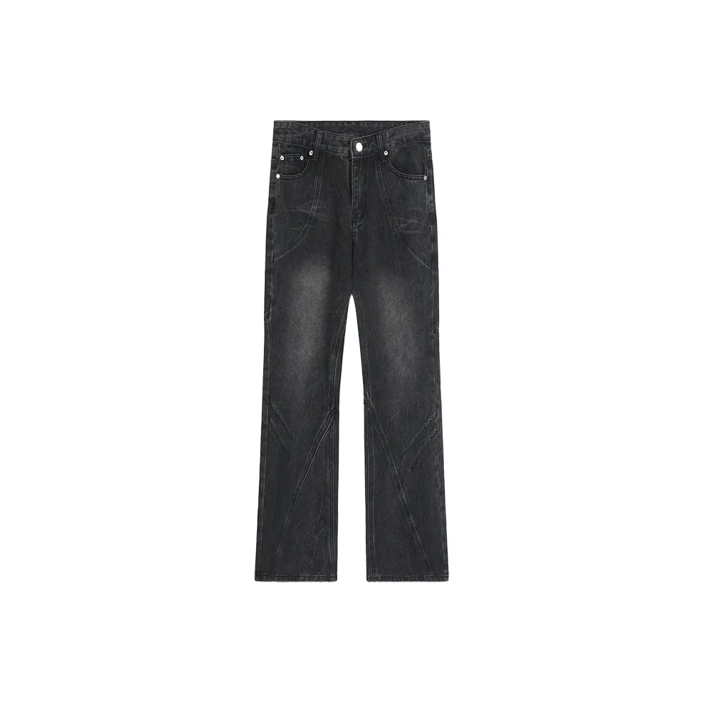 TONGXIANSEN Мужские черные джинсы
