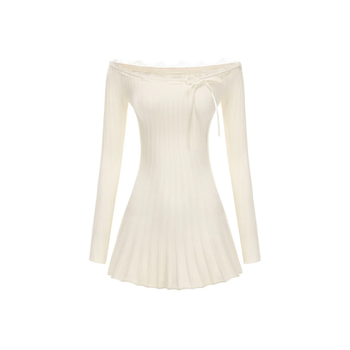 NANA JACQUELINE Длинное платье с длинными рукавами женское