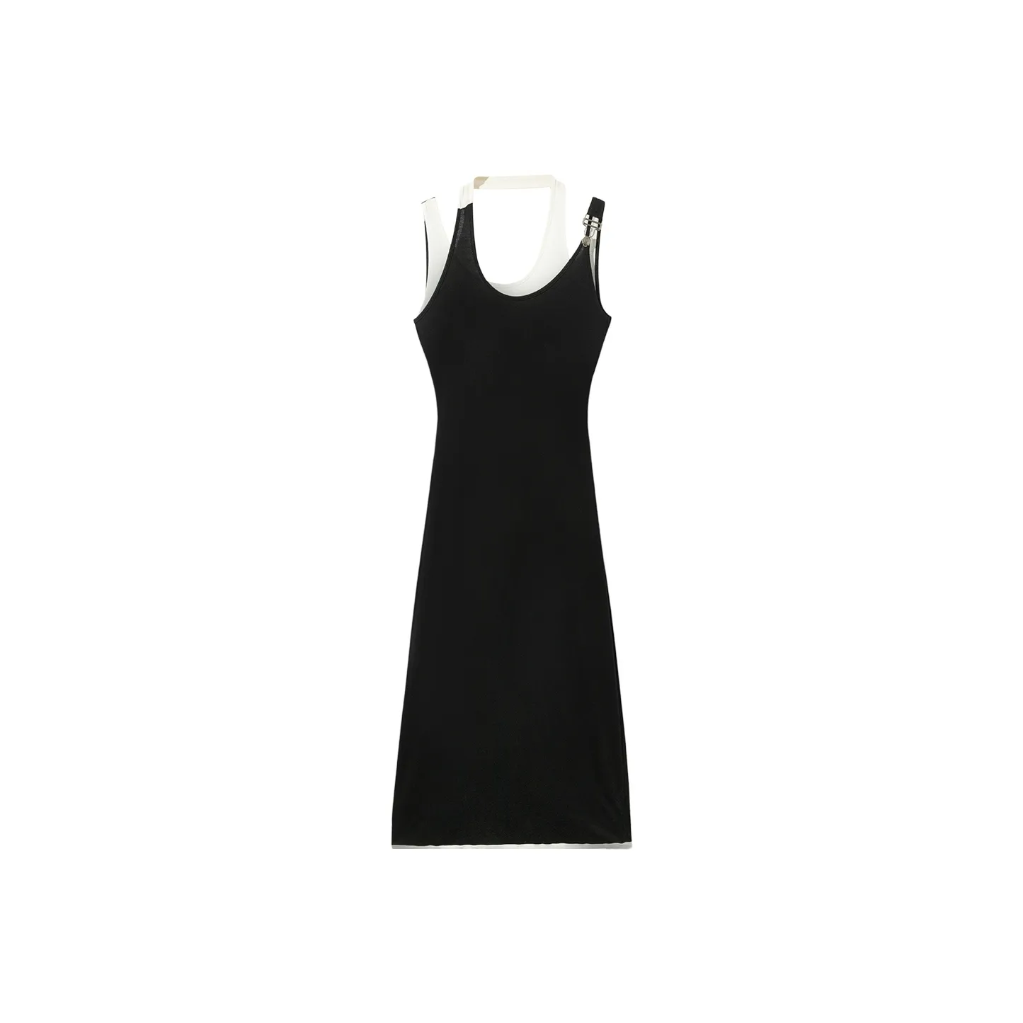 Ouyang Без рукавов Платье Женское