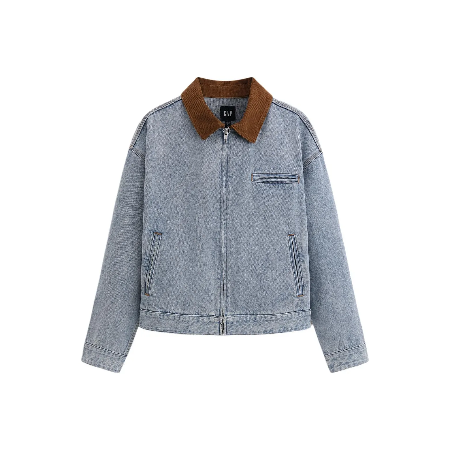 GAP Светлый Промытый Женский Пальто