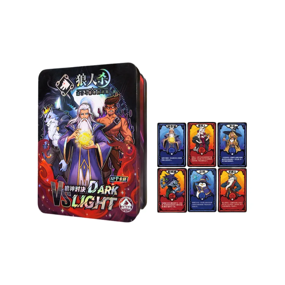 LANGRENSHA Железная коробка Edition CLASH OF The Gods Игровая карта Мафия