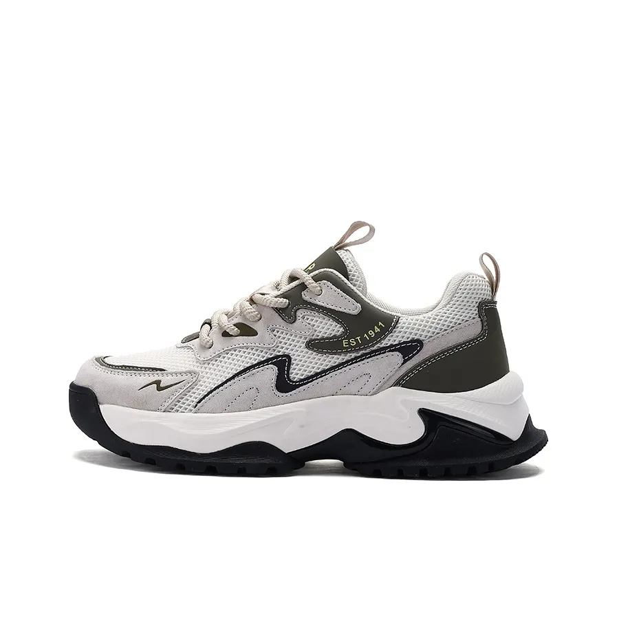 JEEP SPIRIT Низкий топ массивные кроссовки мужской песочный зеленый