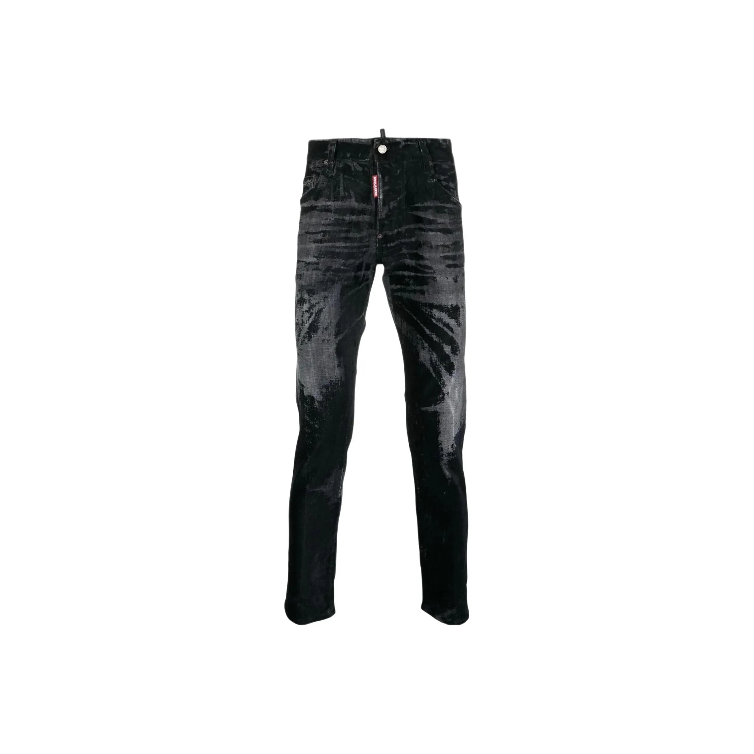 DSQUARED 2 Mid-rise Bleached Skinny Jeans