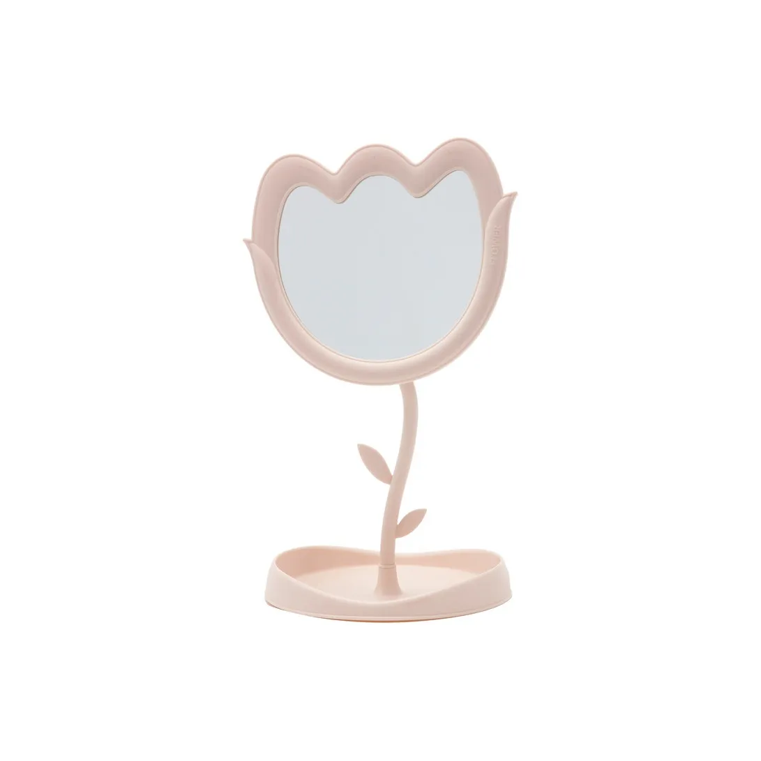PILLOWMAN Настольный Зеркало для макияжа Креативный Тюльпан Цветочный Зеркало Спальня Регулируемое Зеркало для ванной Все