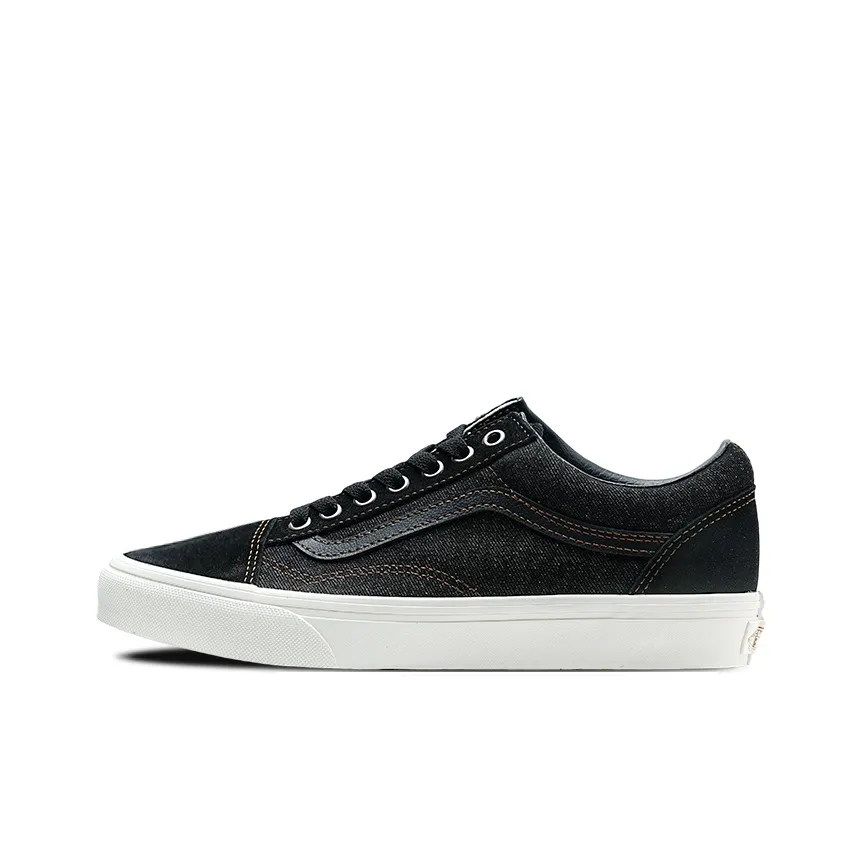 VANS Old Skool Low Топ Скейтборд Кроссовки Унисекс Черный