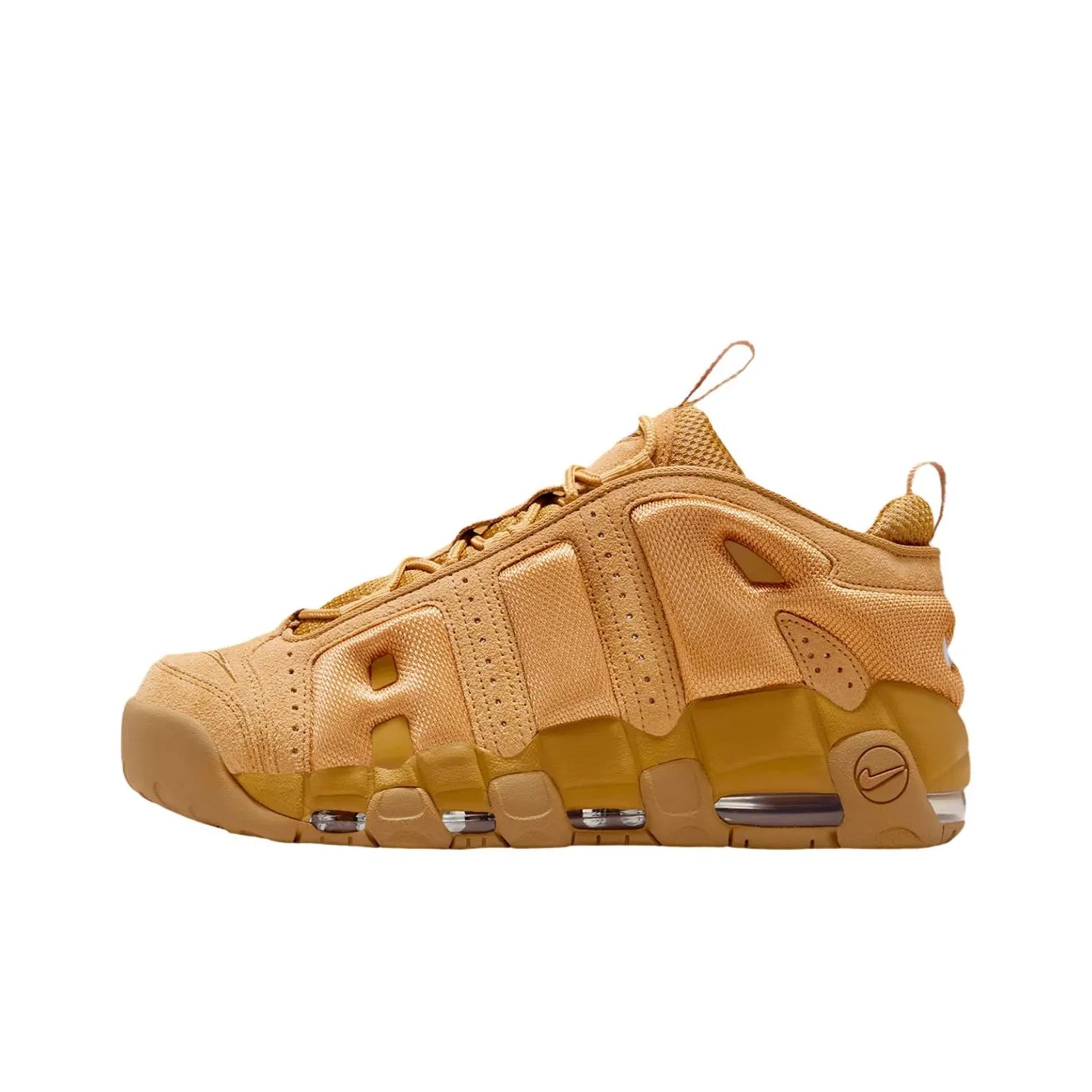 Nike Air More Uptempo Винтажные баскетбольные кроссовки Унисекс Коричневый