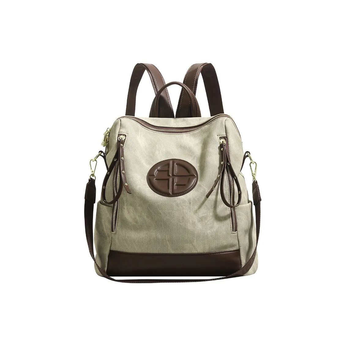 TTaG．baG Microfiber Synthetic Leather Backpack Standard Women's Green ТТaG．baG Микрофибра Синтетическая Кожа Рюкзак Стандартный Женский Зеленый