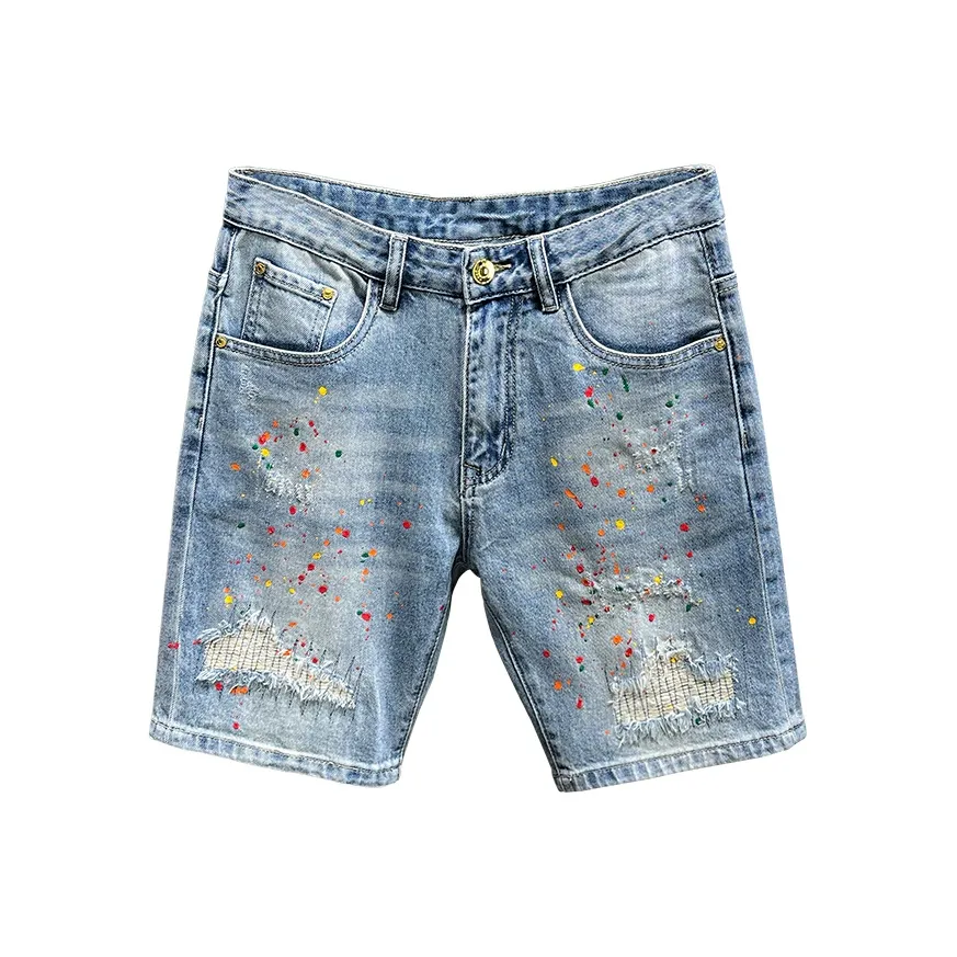 Lee Cooper Men's Blue Denim Shorts Ли Купер Мужские Синие Джинсовые Шорты