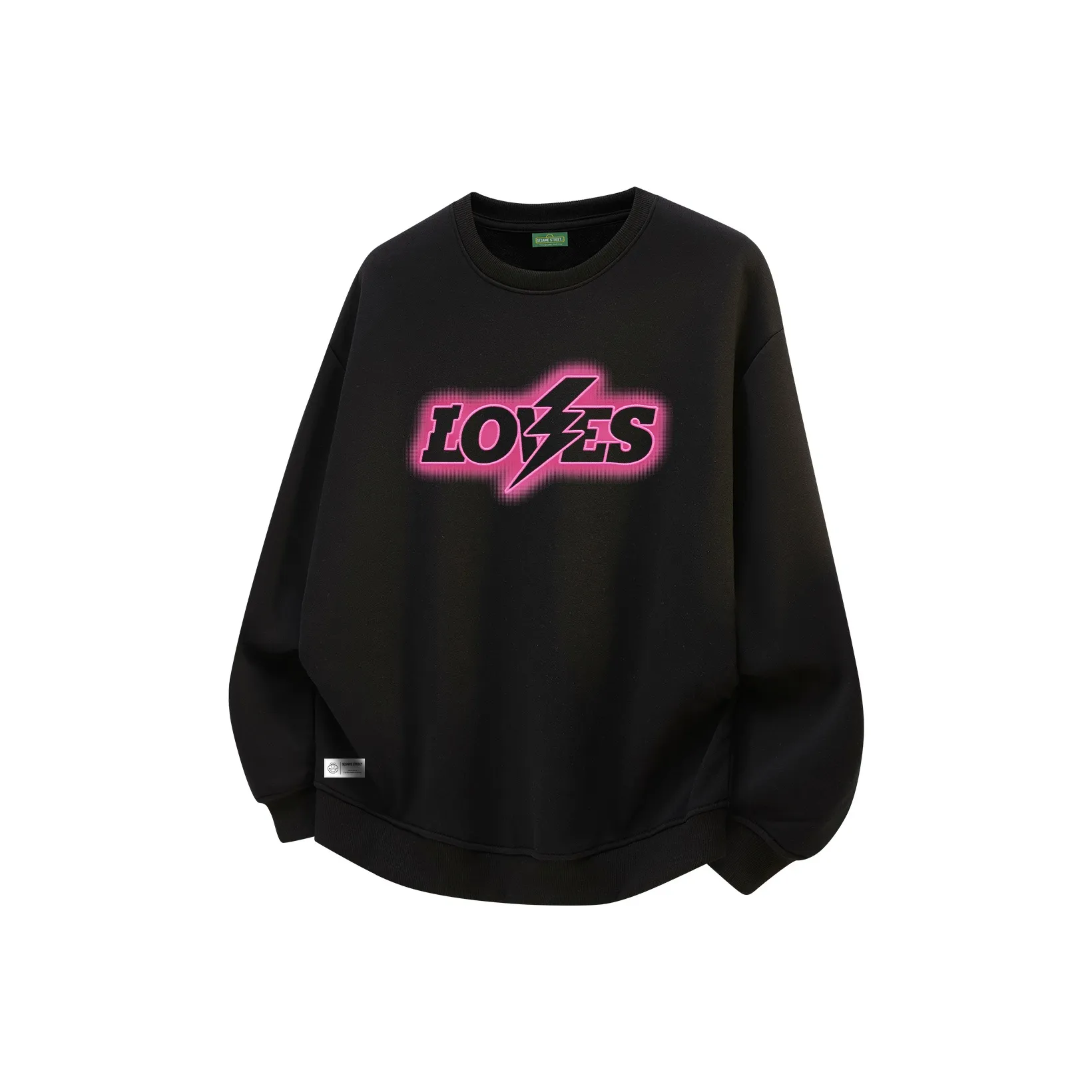 Свитшот с круглым вырезом SESAME STREET унисекс