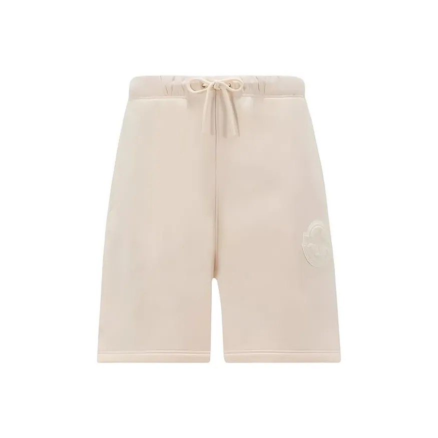 MONCLER GENIUS Casual Shorts Men Ecru