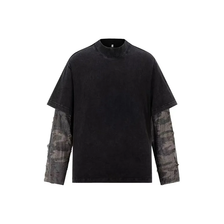REMODUTION Длинный рукав Т-рубашка Унисекс