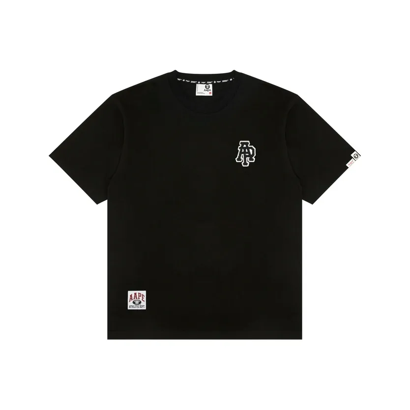 Aape Черная BKX Мужская T-Рубашка