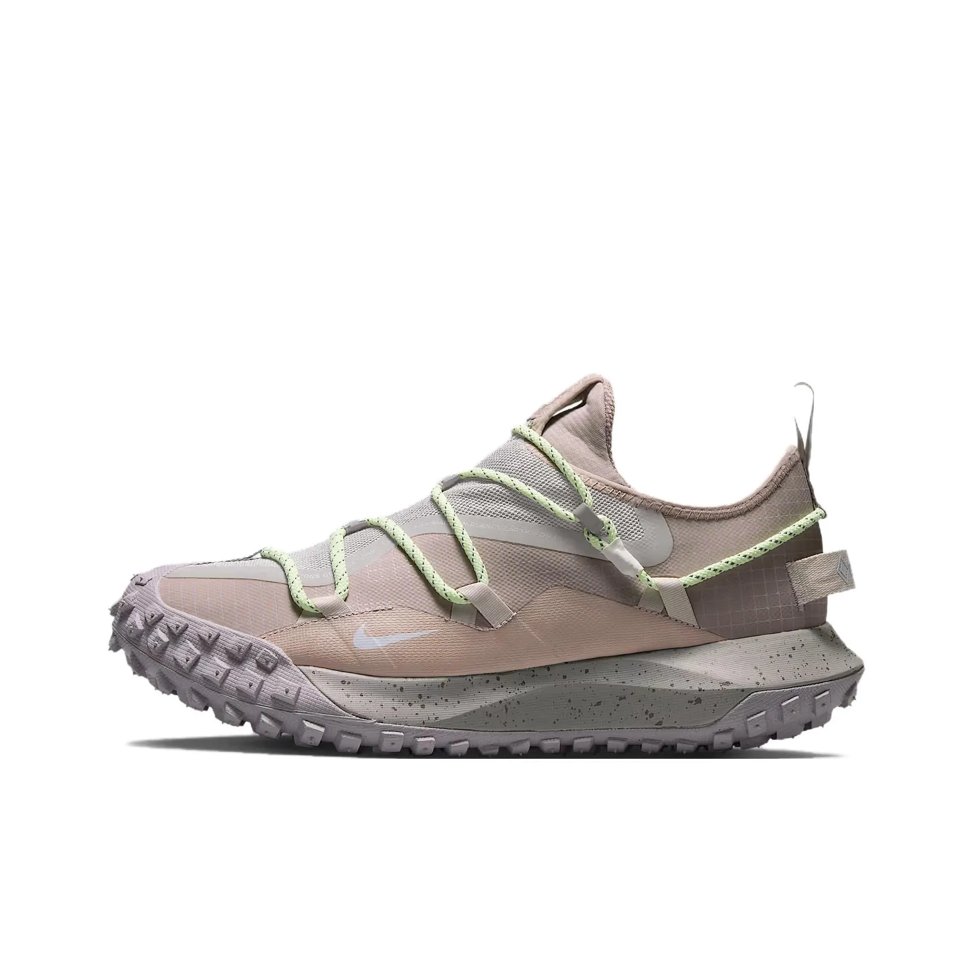 Nike ACG Mountain Fly Slip-resistant Abrasion-resistant Low Top Hiking Shoes Unisex Khaki Brown Найк ACG Mountain Fly Противоскользящий Устойчивый к истиранию Низкий Топ Походная обувь Унисекс Хаки Коричневый