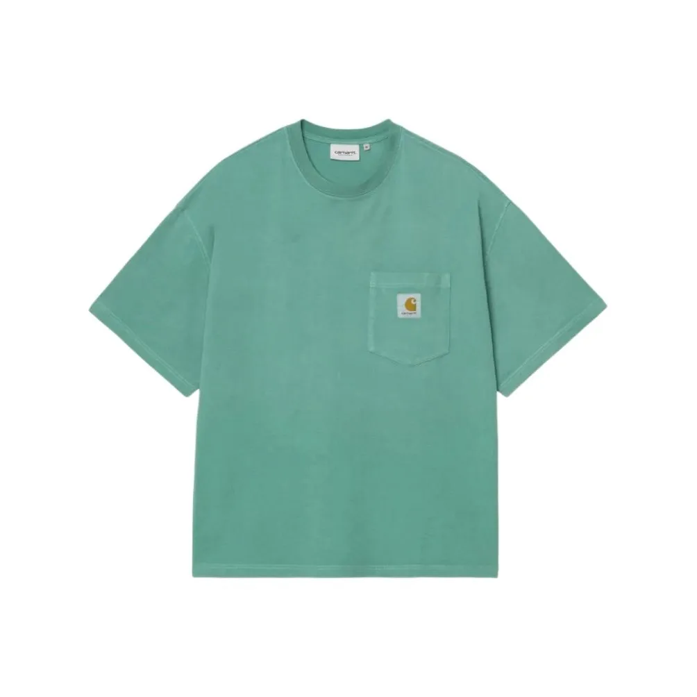 Carhartt WIP Fw25 Hudson Карман T Рубашка T Рубашка Мужской