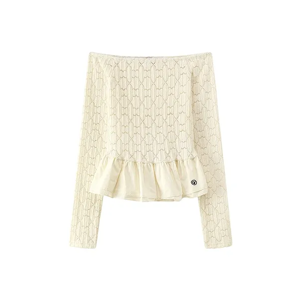 CHUU Белый Женские T-рубашки