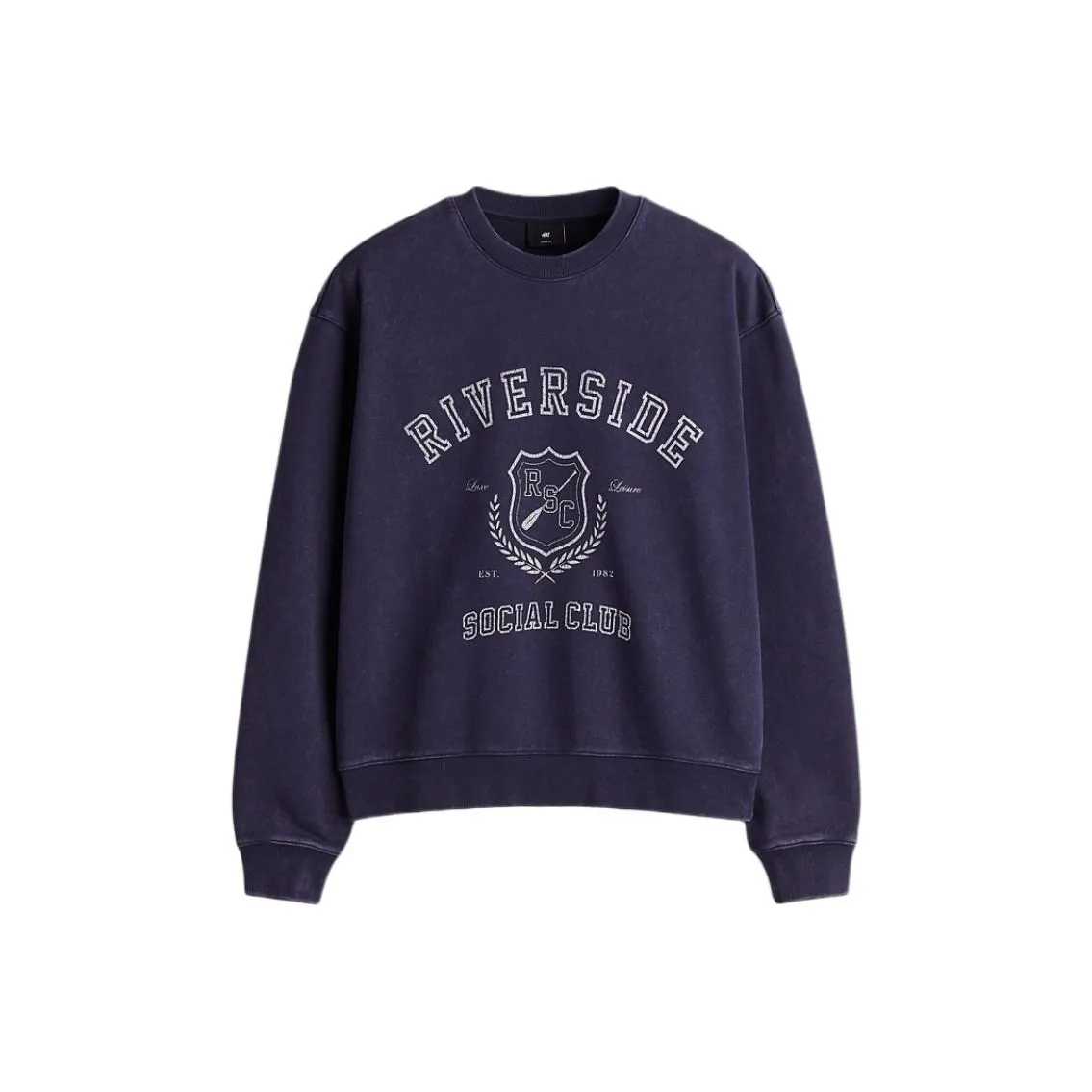 H&M Синий Мужской Свитшот