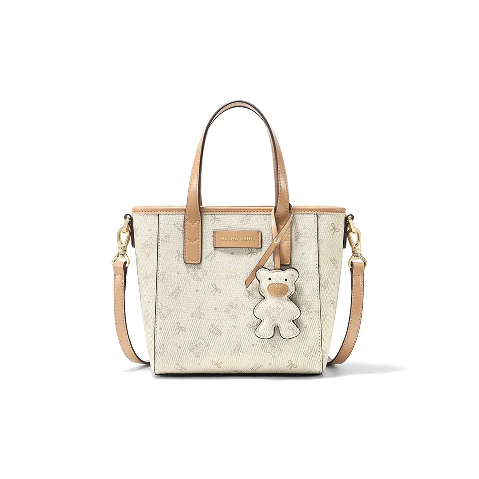 MashaLanti PVC Тоут Сумка через плечо Сумка Обычная Женская Светло-зеленый Абрикос Розовый