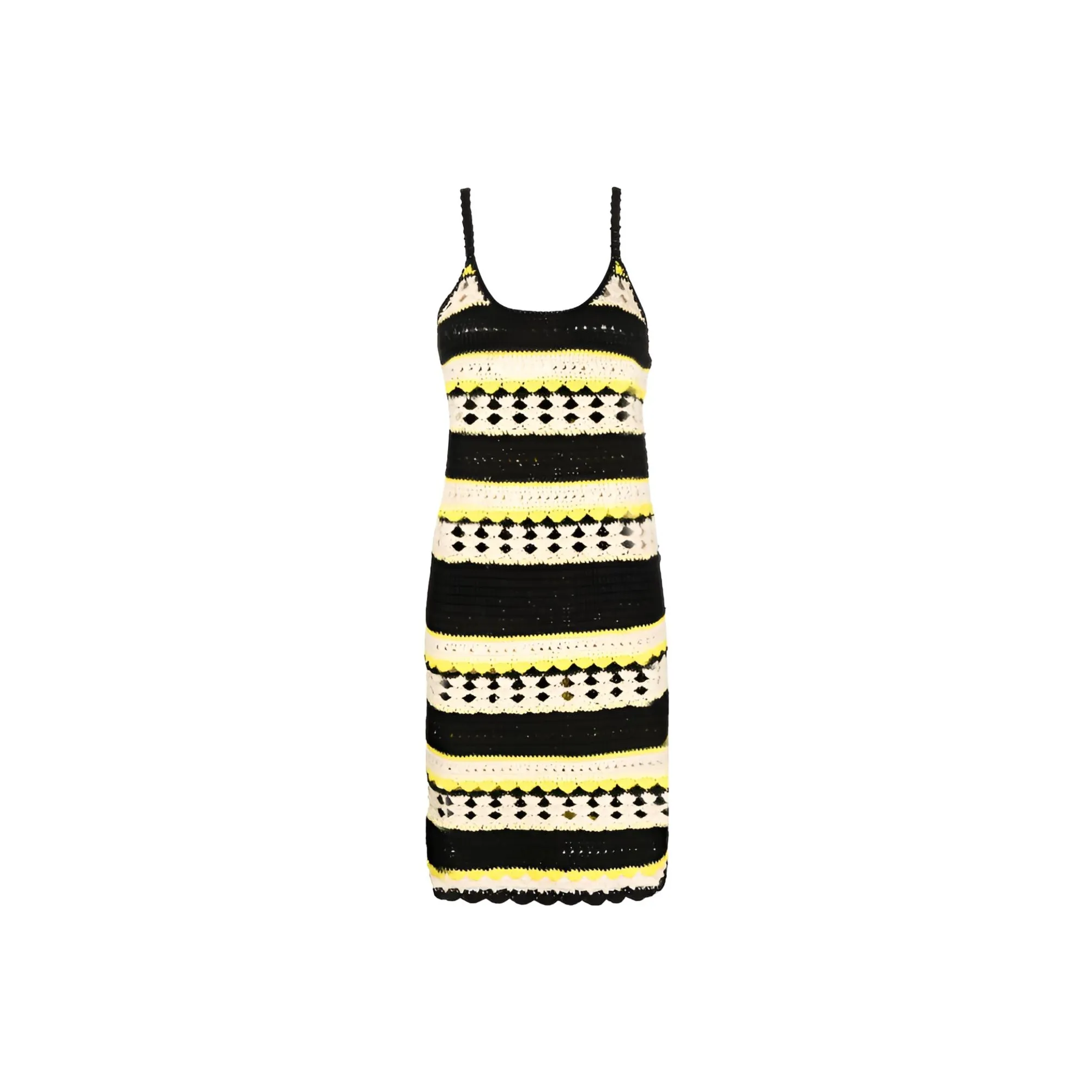 GANNI Crochet Slip Dress