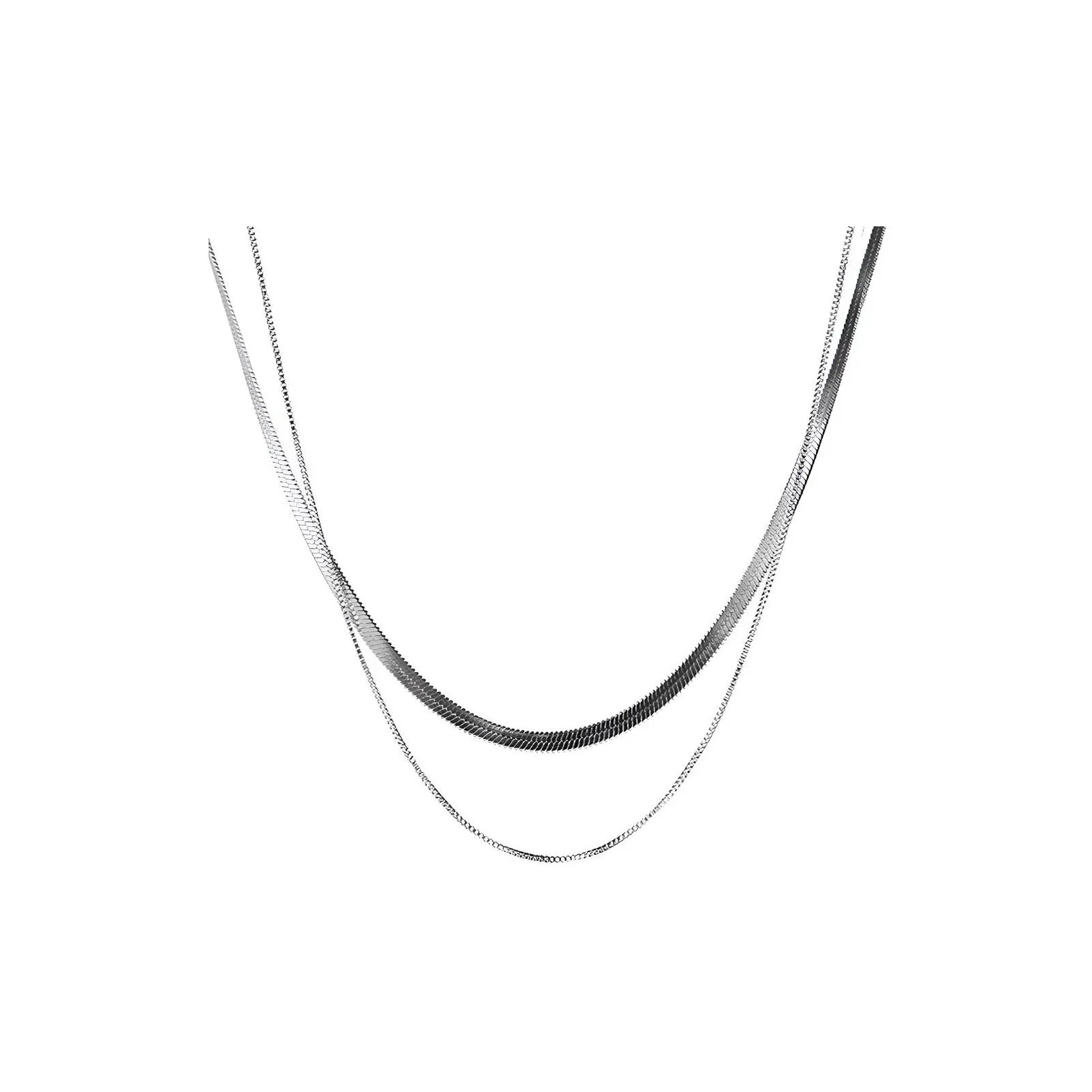 GUDUD Титановые стальные ожерелья унисекс