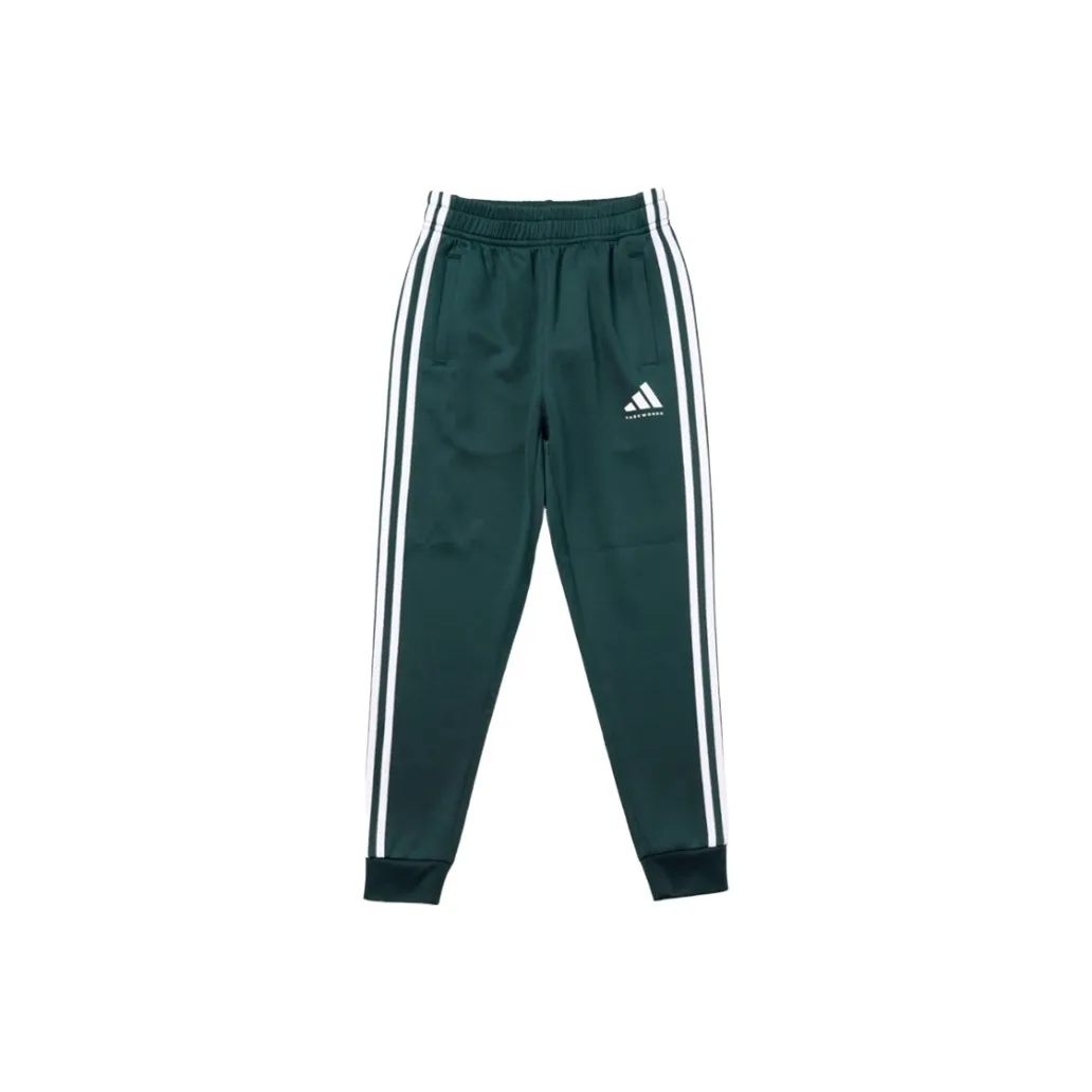 Adidas Green Unisex Casual Pants Adidas Зеленые Унисекс Повседневные Штаны
