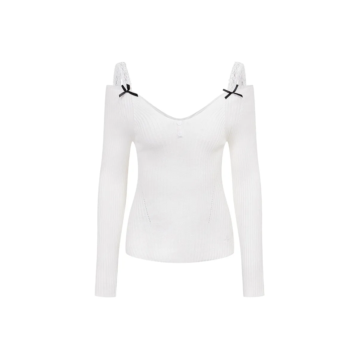 Ariseism Дизайн Sensitive Трикотаж Женские AUTUMN Горячая девушка Облегающий крой Топ Женские