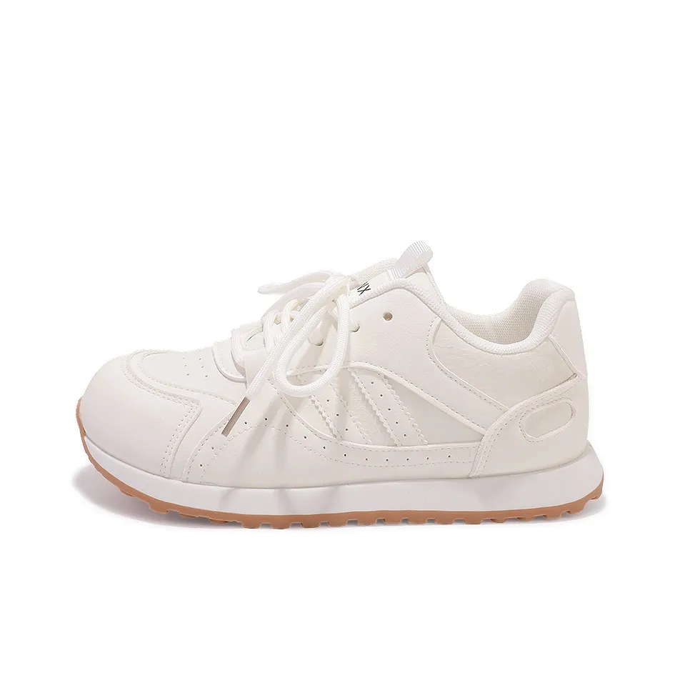 MKTKM Устойчивый к истиранию Низкий Топ Повседневная Обувь Женская Бежевая