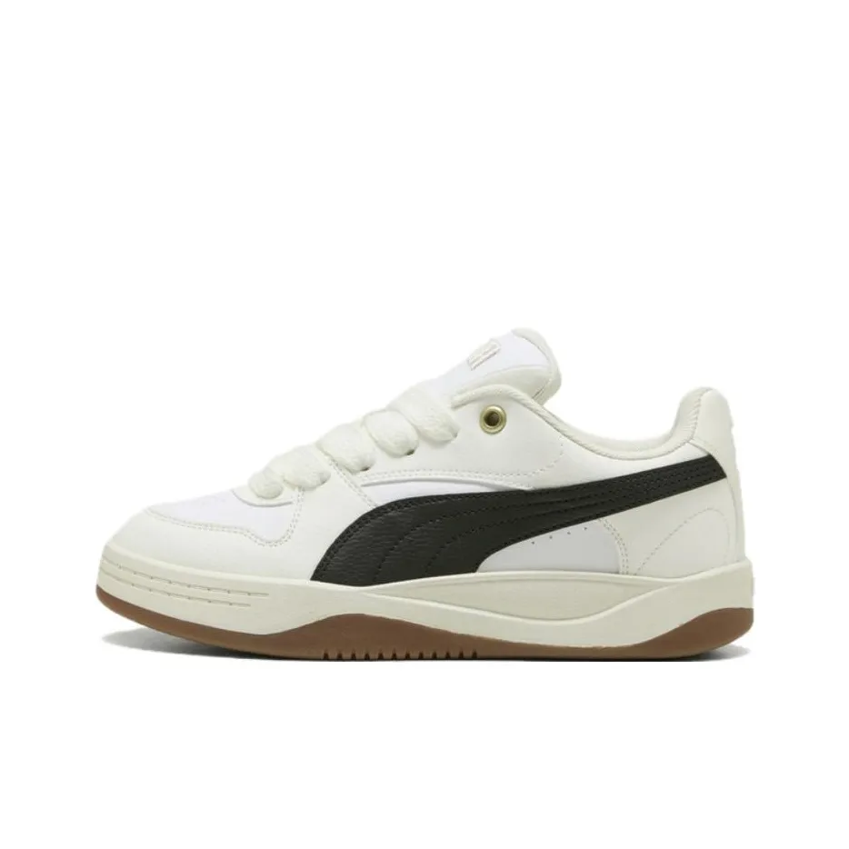PUMA Park Luna Low Топ Кэжуал Женский Белый Черный