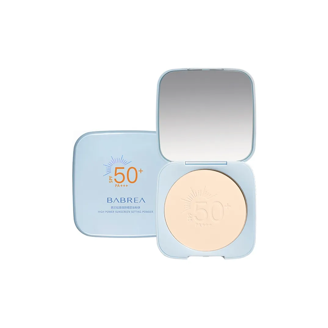 BABEILA Высокий SPF Солнцезащитный Пудра SPF50+PA+++ Контроль Жирности Солнцезащитный Фиксирующий Подходит для всех типов кожи 16г