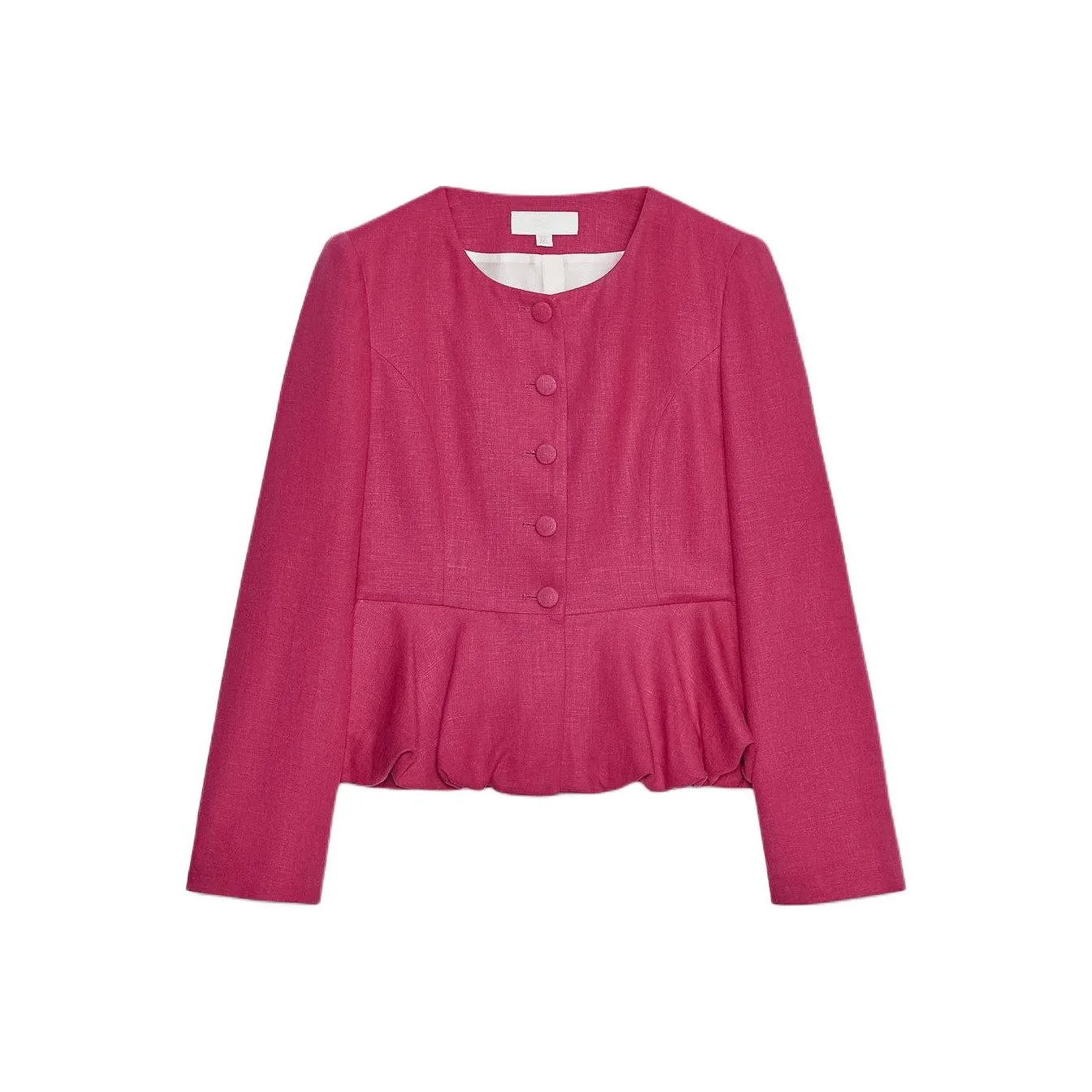 ZARA Темно-фиолетовый, красный, женский, деловой костюм