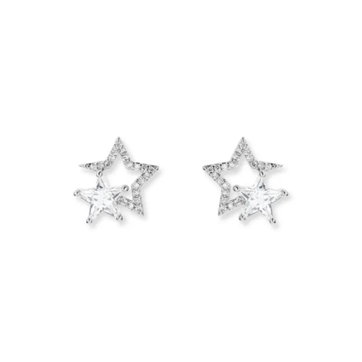 I YOU Alloy Stud Earrings Women's