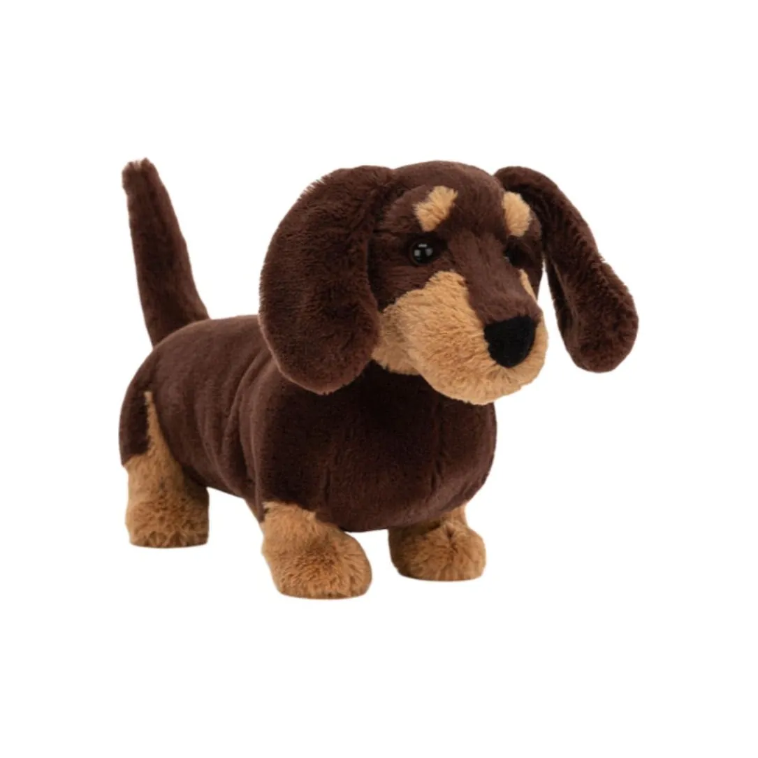 JELLYCAT Dog Collection Животные Otto Такса Умбра Куклы Плюшевая кукла 13 см Высота