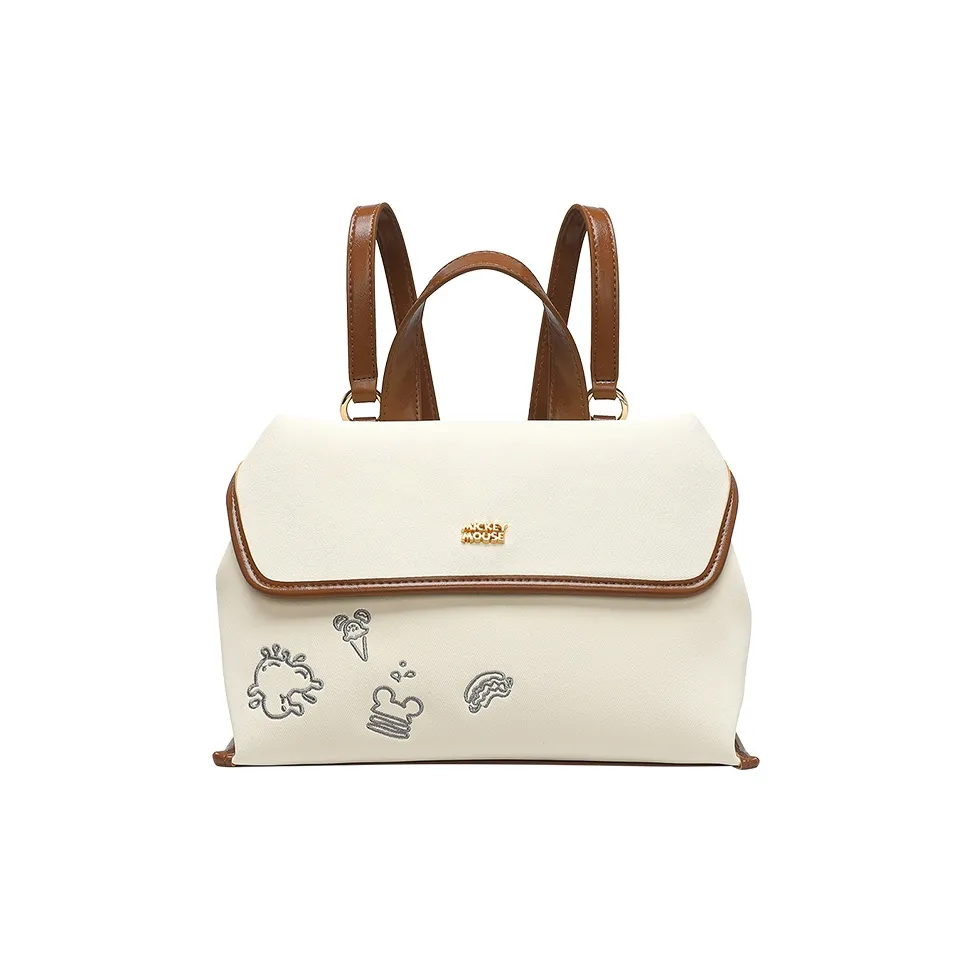 Disney Mickey Series ПУ (полиуретан) Сумка через плечо Рюкзак Женский Розовый Серебряный Экрю