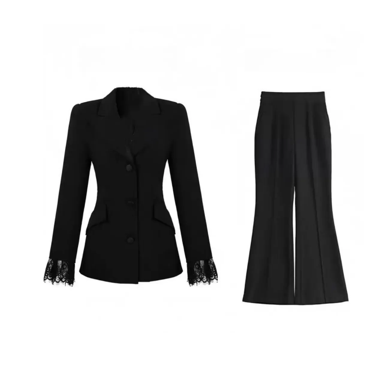 MCGB Черный Женские Деловые Костюмы